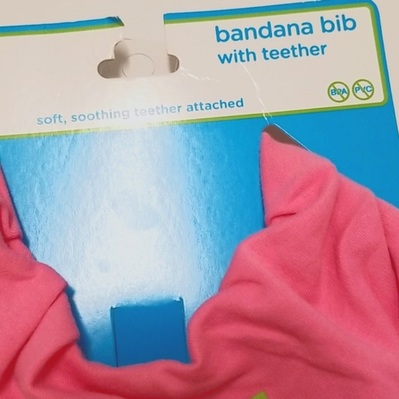 Neat Solutions bandana bib with teether New! - Picture 7 of 7
